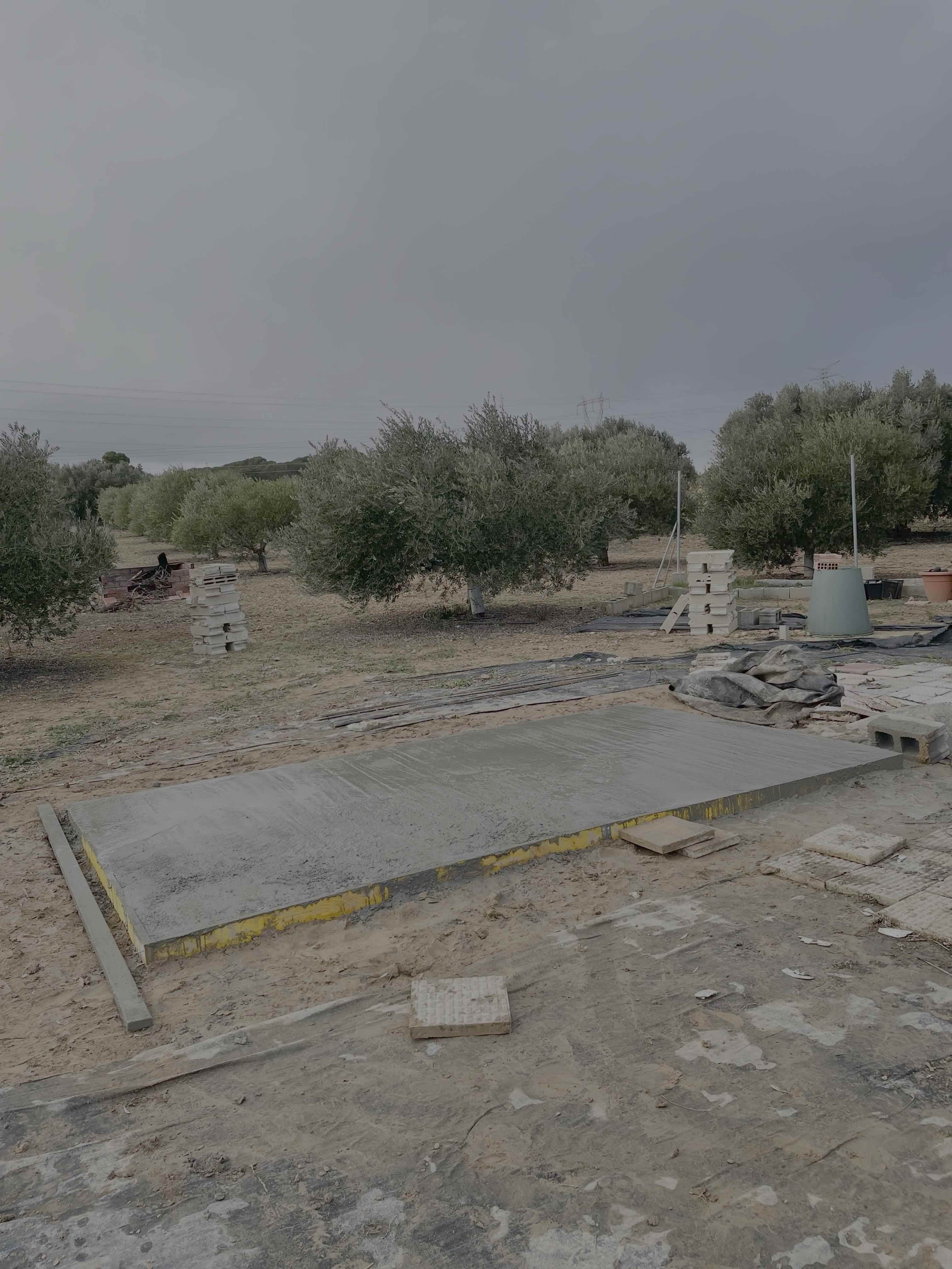 Slab has been poured.